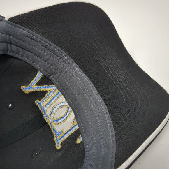 NDCL Fitted Baseball Cap Black M Embroidered Vented Holes Nike Legacy91 Dri-Fit - Picture 8 of 9